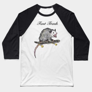 Fast Trash Baseball T-Shirt